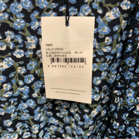 Faithfull the Brand Oslo Dress - NWT - Size Small - Picture 5 of 5